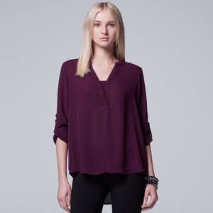 NWT Simply Vera Wang Blouse